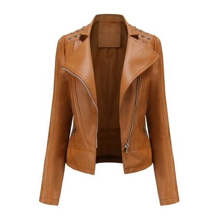 Ladies Leather Jacket